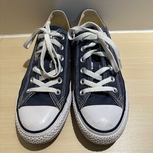 Converse All Stars Unisex Women’s 7.5 Men’s 5.5 Navy Blue